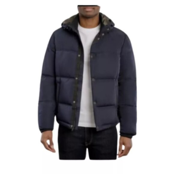 Lucky Brand Men's Full Zip Heavyweight Puffer Jacket Sz XL Black NWT - Picture 2 of 9